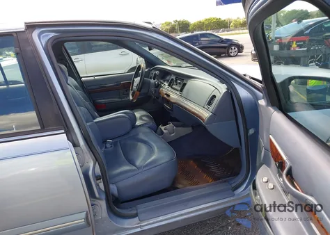 1997 Mercury Grand Marquis Ls из США, поврежденный, VIN 2MELM75W5VX696949